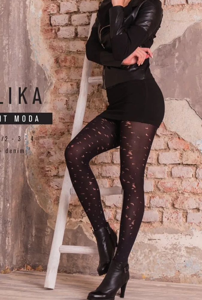 Чорапогащник с изтъркан ефект Bellissima Malika 60 ДЕН