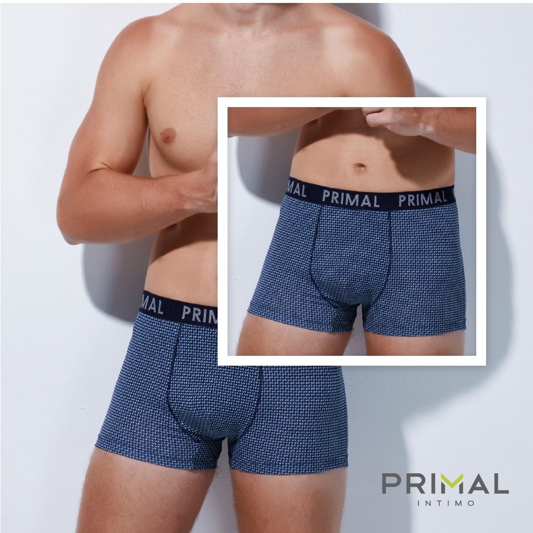 Koмплект памучни мъжки боксерки Primal B284 - 3 Броя в опаковка