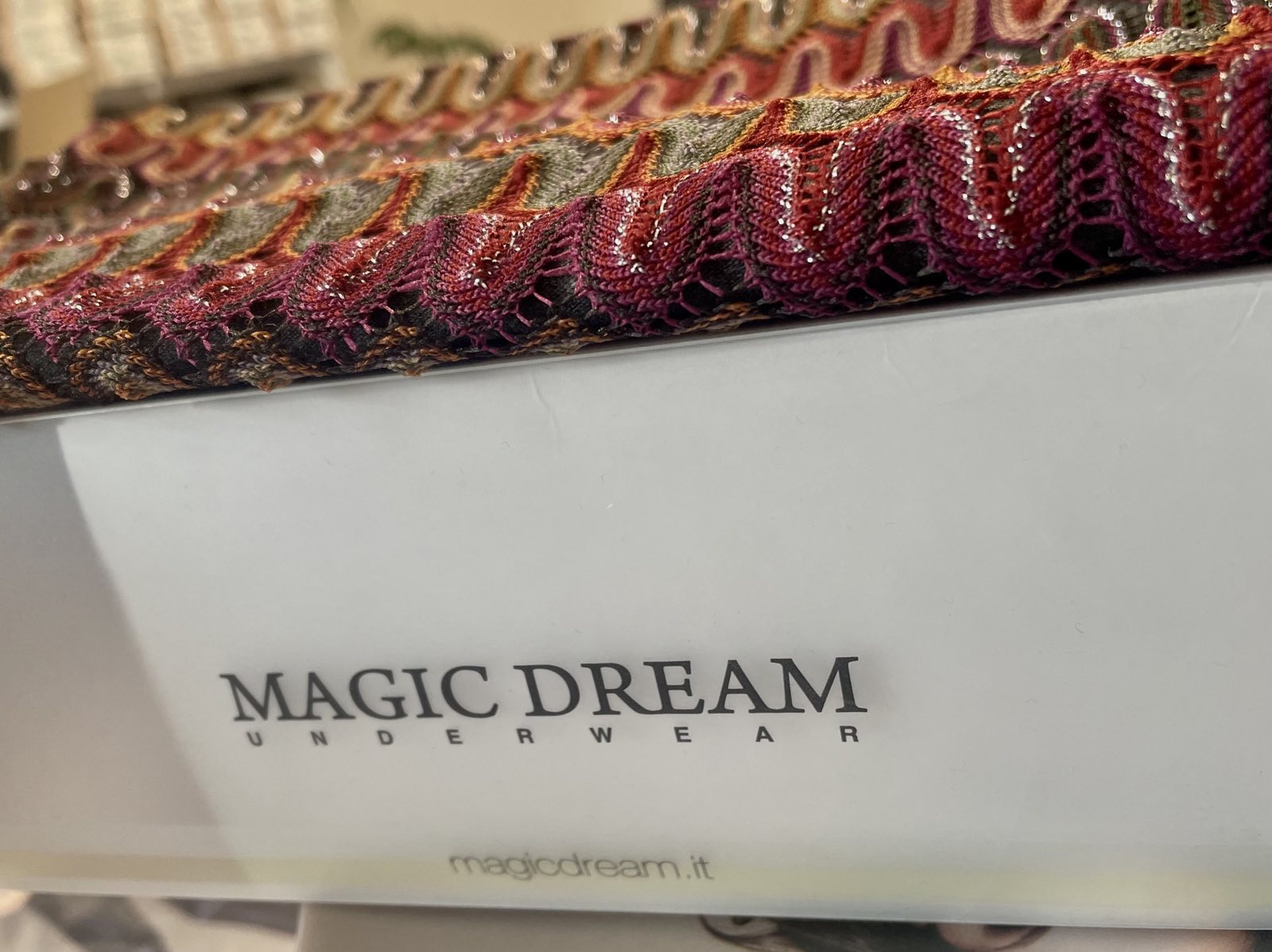 Дамска блуза от памук и фино плетиво Magic Dream 6754