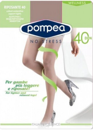 Чорапогащник със стягащ ефект Pompea Wellness Riposante 40 ДЕН