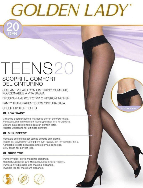 Чорапогащник Golden Lady Teens 20 ДЕН