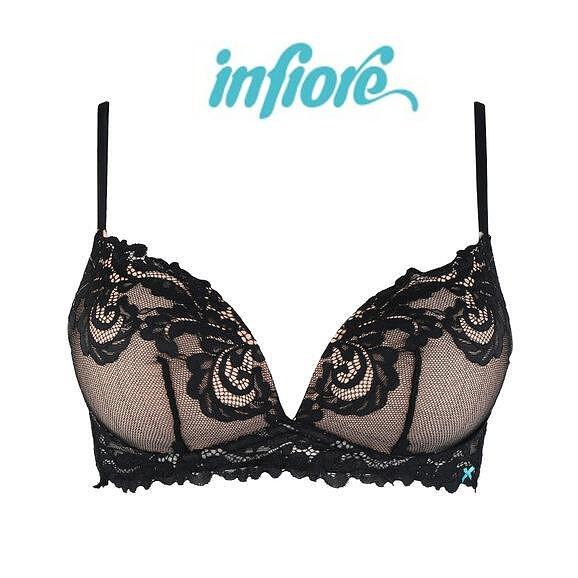 Сутиен Infiore 5011 без банел с подплънка серия Pizzo