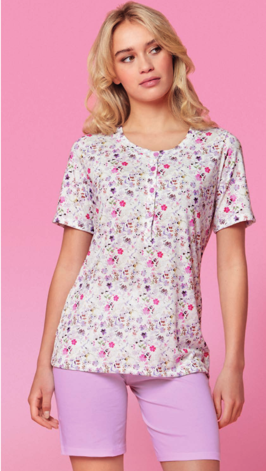 Лятна дамска пижама Infiore 651289