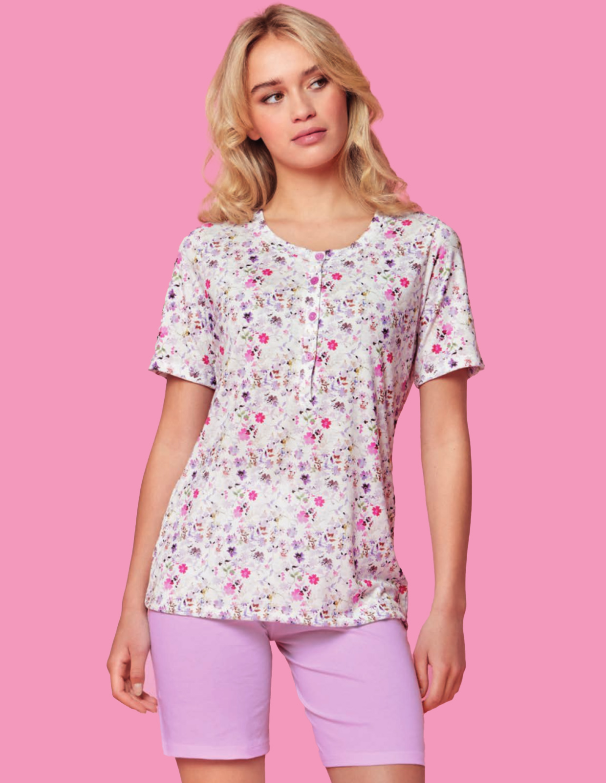 Лятна дамска пижама Infiore 651289
