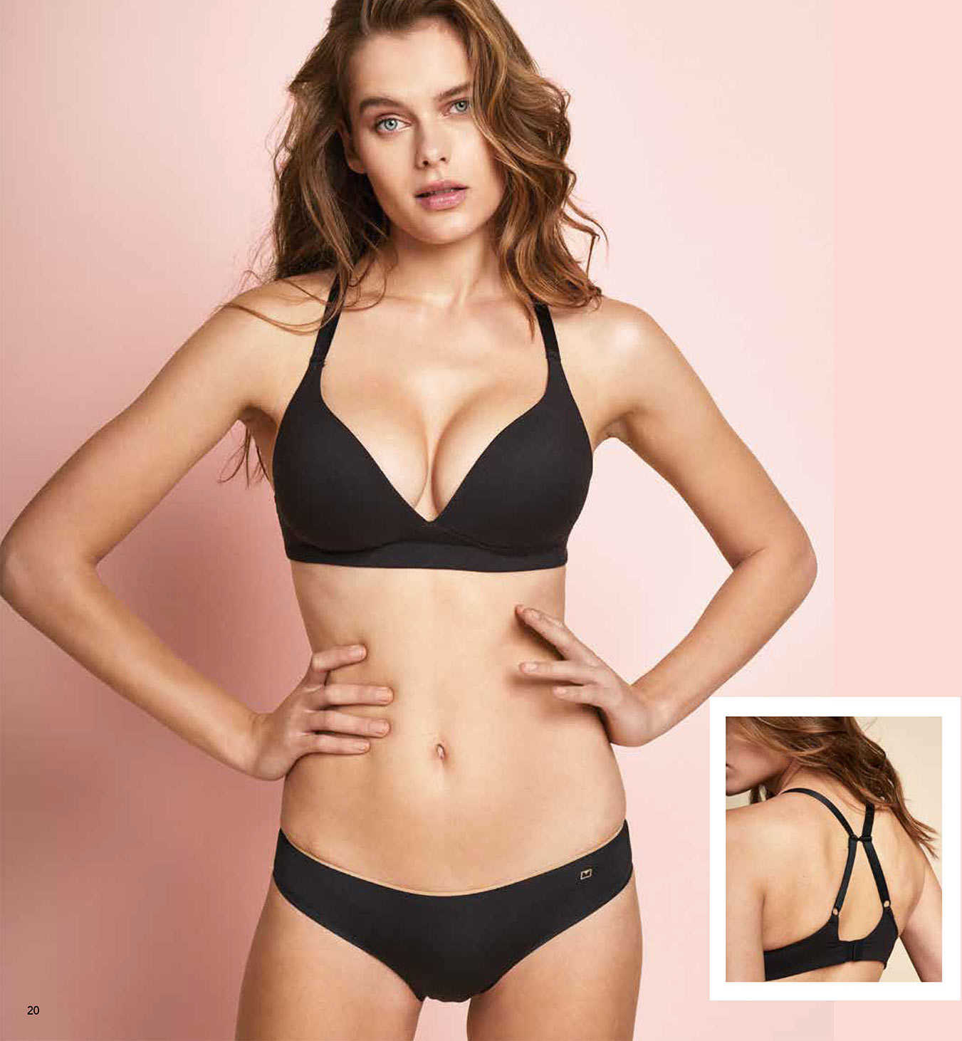 Сутиен без банел Lormar Vela серия Naturale