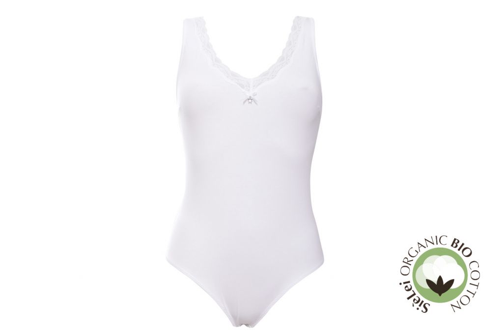 Боди от органичен памук Sielei 1448 серия Natural Cotton