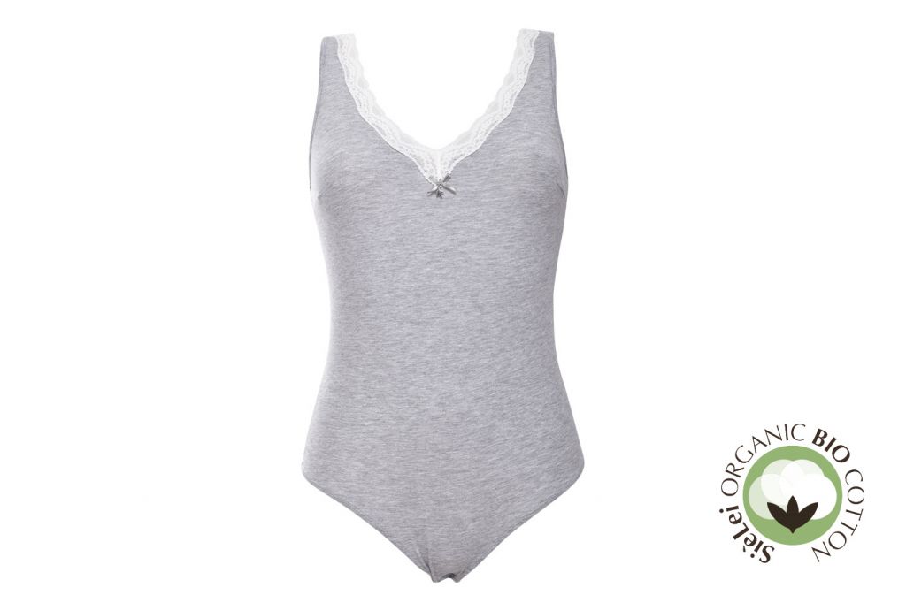 Боди от органичен памук Sielei 1448 серия Natural Cotton