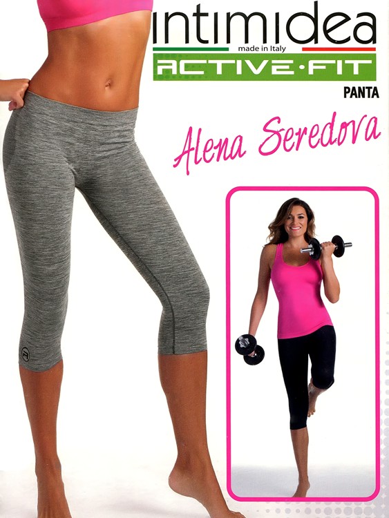 Дамски спортен клин 3/4 Intimidea 610215 серия Active Fit