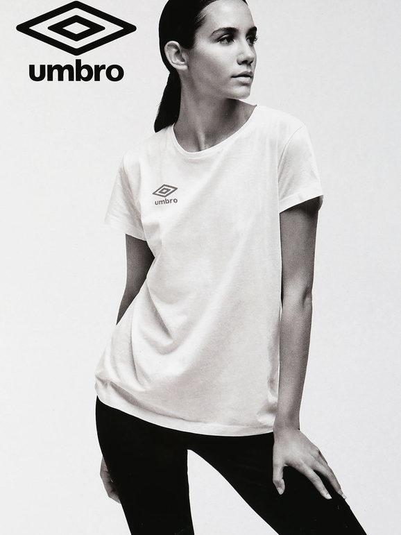 Дамска памучна блуза с къс ръкав T-shirt Umbro 12093