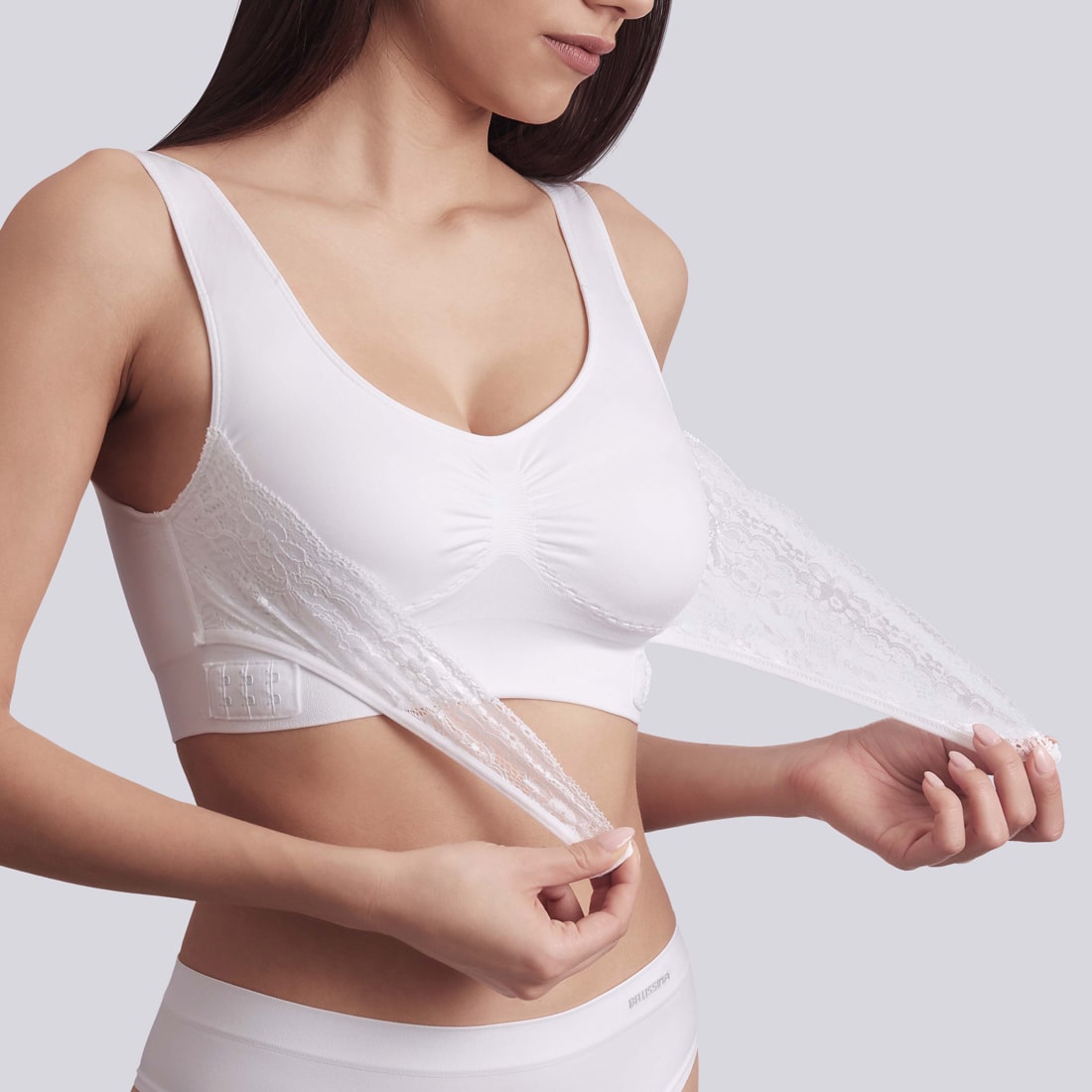 Сутиен без банел с лека подвижна подплънка Bellissima Push-Up 147